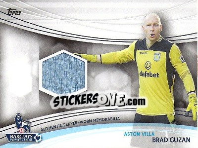 Cromo Brad Guzan - Premier Gold 2013-2014 n. JR-BG - Topps