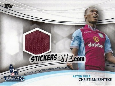 Sticker Christian Benteke - Premier Gold 2013-2014 n. JR-CB - Topps