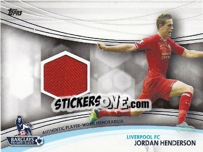Sticker Jordan Henderson - Premier Gold 2013-2014 n. JR-JHE - Topps