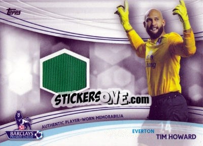 Sticker Tim Howard - Premier Gold 2013-2014 n. JR-TH - Topps