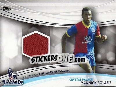 Sticker Yannick Bolasie - Premier Gold 2013-2014 n. JR-YB - Topps
