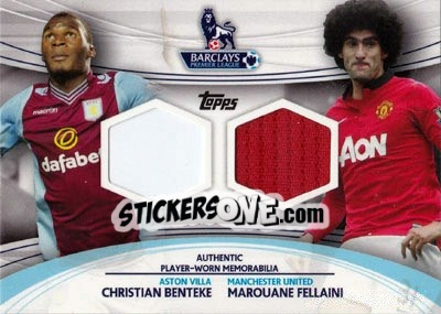 Figurina Marouane Fellaini / Christian Benteke - Premier Gold 2013-2014 - Topps