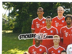 Sticker Mannschaft - FC Bayern München 2013-2014 - Panini