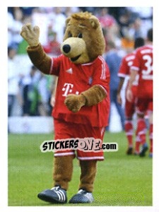 Sticker Mascottchen Berni - FC Bayern München 2013-2014 - Panini