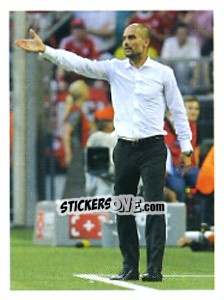 Figurina Trainer Pep Guardiola - FC Bayern München 2013-2014 - Panini