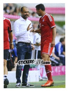 Sticker Trainer Pep Guardiola - FC Bayern München 2013-2014 - Panini