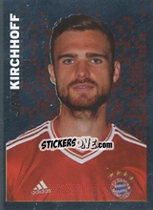 Sticker Jan Kirchhoff - FC Bayern München 2013-2014 - Panini
