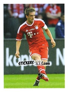 Sticker Philipp Lahm - FC Bayern München 2013-2014 n. 58 - Panini