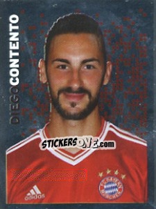 Sticker Diego Contento - FC Bayern München 2013-2014 n. 67 - Panini