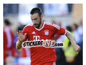 Sticker Diego Contento - FC Bayern München 2013-2014 n. 68 - Panini
