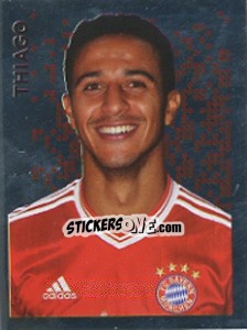 Sticker Thiago Alcántara - FC Bayern München 2013-2014 n. 79 - Panini