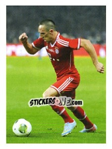 Sticker Franck Ribery - FC Bayern München 2013-2014 n. 82 - Panini