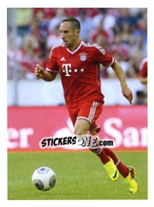 Sticker Franck Ribery - FC Bayern München 2013-2014 n. 83 - Panini