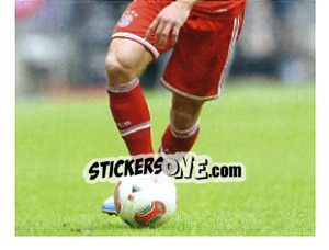 Sticker Franck Ribery - FC Bayern München 2013-2014 n. 87 - Panini
