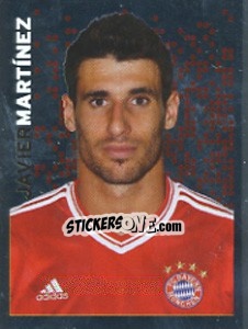 Sticker Javi Martinez - FC Bayern München 2013-2014 n. 91 - Panini