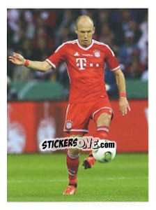 Sticker Arjen Robben - FC Bayern München 2013-2014 n. 95 - Panini