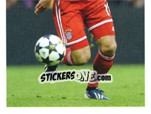 Sticker Arjen Robben - FC Bayern München 2013-2014 n. 99 - Panini