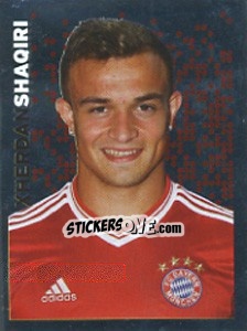 Sticker Xherdan Shaqiri - FC Bayern München 2013-2014 n. 103 - Panini