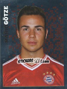 Sticker Mario Gotze - FC Bayern München 2013-2014 - Panini