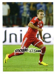 Sticker Mario Gotze - FC Bayern München 2013-2014 n. 107 - Panini