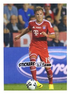 Sticker Mario Gotze - FC Bayern München 2013-2014 n. 109 - Panini