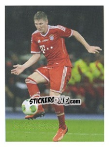 Sticker Bastian Schweinsteiger - FC Bayern München 2013-2014 n. 118 - Panini