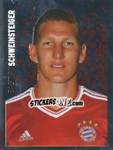 Sticker Bastian Schweinsteiger - FC Bayern München 2013-2014 n. 120 - Panini