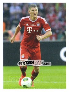 Sticker Bastian Schweinsteiger - FC Bayern München 2013-2014 n. 121 - Panini