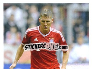 Sticker Bastian Schweinsteiger - FC Bayern München 2013-2014 - Panini