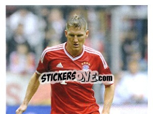 Sticker Bastian Schweinsteiger - FC Bayern München 2013-2014 n. 122 - Panini