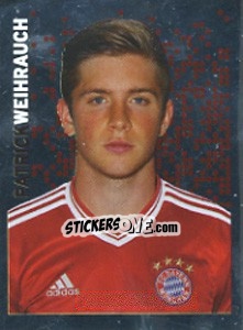 Sticker Patrick Weihrauch - FC Bayern München 2013-2014 n. 129 - Panini