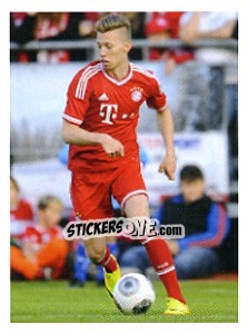 Sticker Mitchell Weiser - FC Bayern München 2013-2014 - Panini