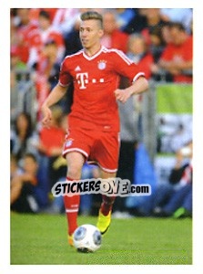 Sticker Mitchell Weiser - FC Bayern München 2013-2014 n. 134 - Panini