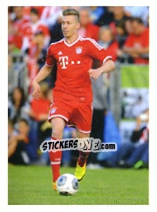 Sticker Mitchell Weiser - FC Bayern München 2013-2014 - Panini