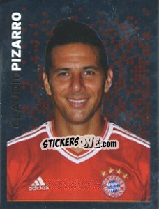 Sticker Claudio Pizarro - FC Bayern München 2013-2014 n. 138 - Panini