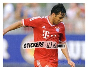 Sticker Claudio Pizarro - FC Bayern München 2013-2014 n. 140 - Panini