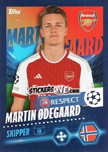 Sticker Martin Ødegaard - UEFA Champions League 2023-2024
 - Topps