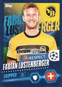 Sticker Fabian Lustenberger - UEFA Champions League 2023-2024
 - Topps