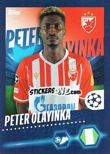 Cromo Peter Olayinka - UEFA Champions League 2023-2024
 - Topps