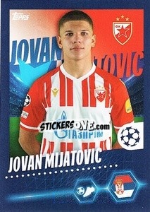 Sticker Jovan Mijatović