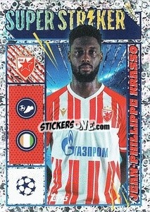 Sticker Jean-Phillippe Krasso (Super Striker)