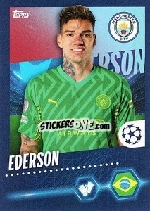 Sticker Ederson - UEFA Champions League 2023-2024
 - Topps