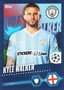 Sticker Kyle Walker - UEFA Champions League 2023-2024
 - Topps
