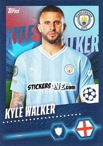 Sticker Kyle Walker - UEFA Champions League 2023-2024
 n. 296 - Topps
