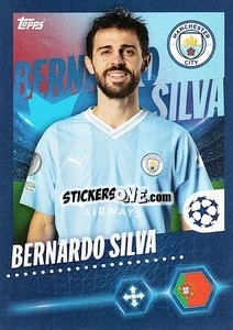 Sticker Bernardo Silva - UEFA Champions League 2023-2024
 n. 307 - Topps