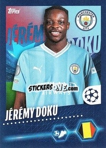 Sticker Jérémy Doku - UEFA Champions League 2023-2024
 - Topps