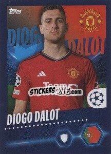 Sticker Diogo Dalot - UEFA Champions League 2023-2024
 - Topps