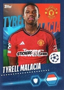Sticker Tyrell Malacia - UEFA Champions League 2023-2024
 - Topps