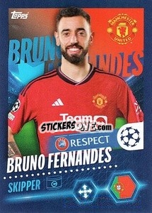 Sticker Bruno Fernandes - UEFA Champions League 2023-2024
 n. 322 - Topps