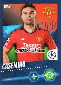 Sticker Casemiro - UEFA Champions League 2023-2024
 - Topps